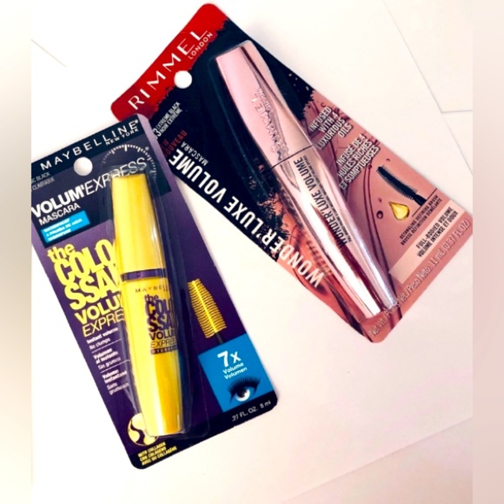 You Choose New Rimmel,Revlon OR Maybelline Mascara Firm Price